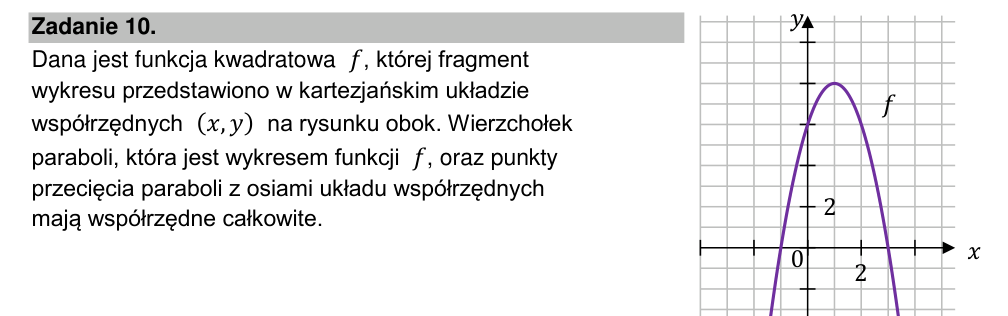 Zadanie 10.3 z arkusza CKE, marzec 2022 (oryginał)