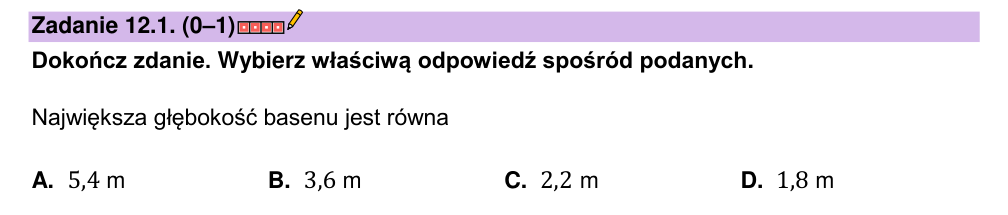 Zadanie 12.1 z arkusza CKE, wrzesień 2022 (oryginał)