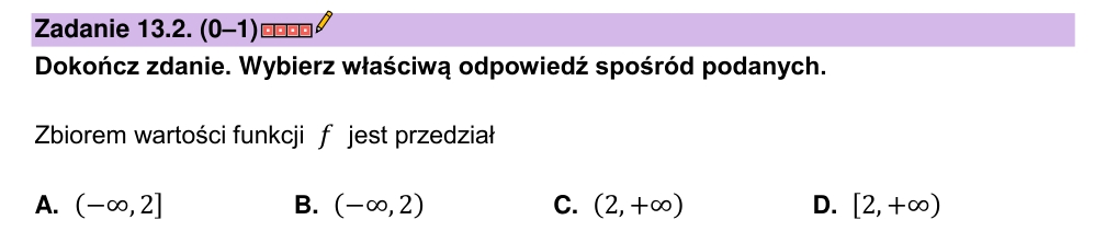 Zadanie 13.2 z arkusza CKE, wrzesień 2022 (oryginał)