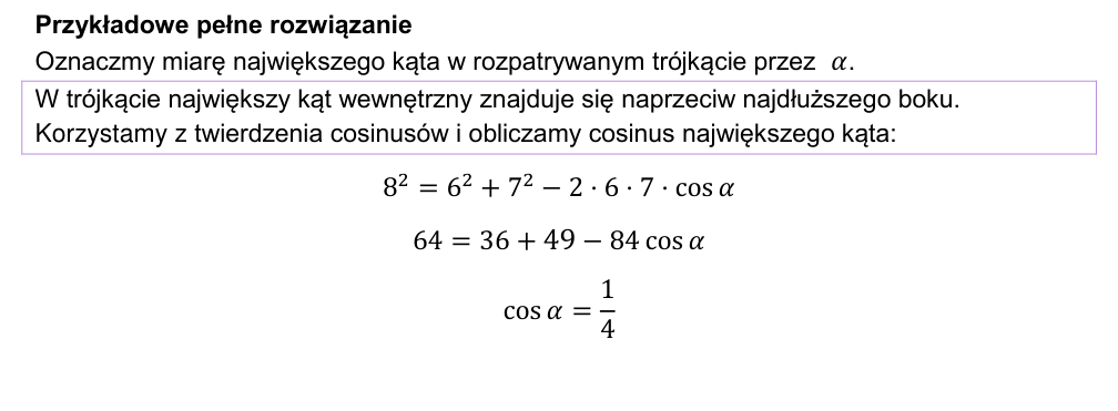Przykładowe rozwiązanie CKE do zadania 21