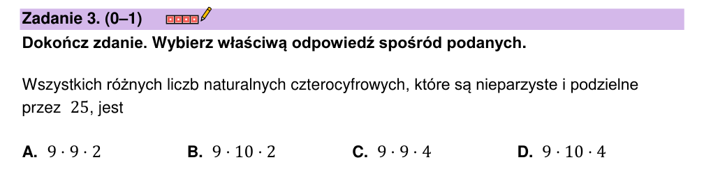 Zadanie 3 z arkusza CKE, wrzesień 2022 (oryginał)