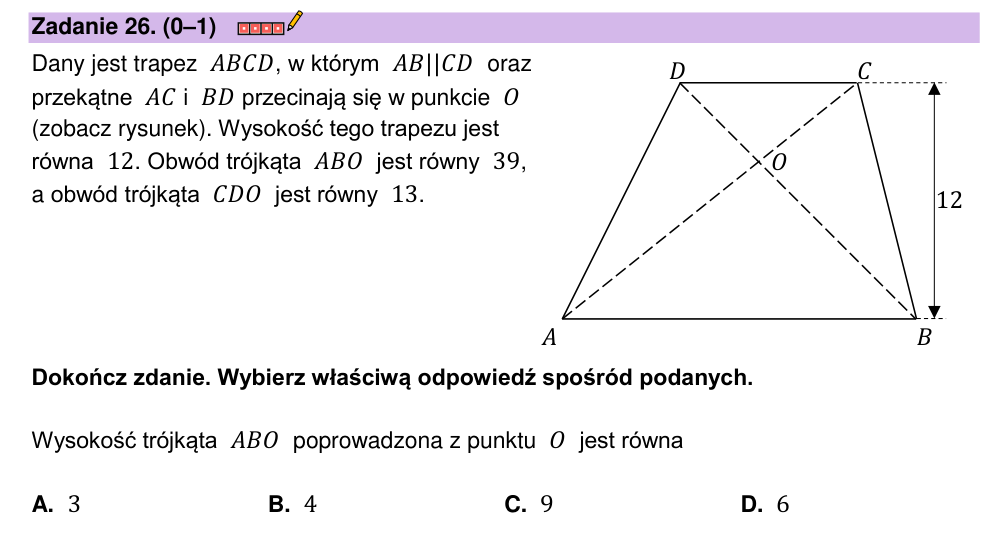 Zadanie 26 z arkusza CKE, grudzień 2022 (oryginał)