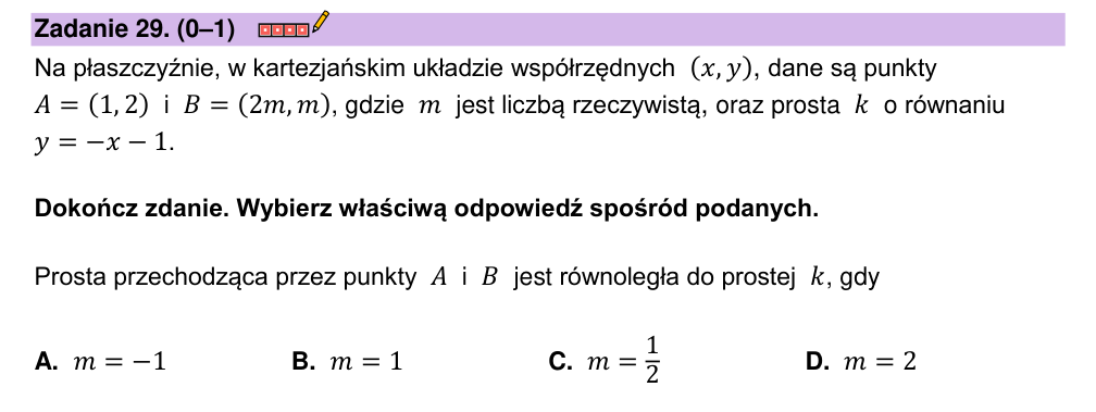 Zadanie 29 z arkusza CKE, grudzień 2022 (oryginał)