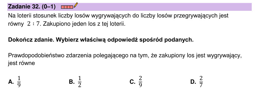 Zadanie 32 z arkusza CKE, grudzień 2022 (oryginał)