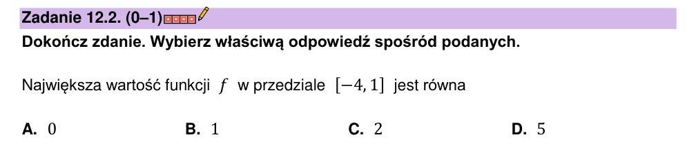 Zadanie 12.2 z arkusza CKE, maj 2023 (oryginał)