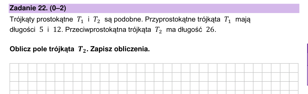 Zadanie 22 z arkusza CKE, maj 2023 (oryginał)