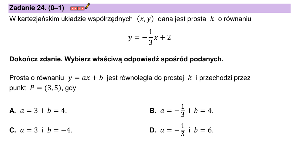 Zadanie 24 z arkusza CKE, maj 2023 (oryginał)