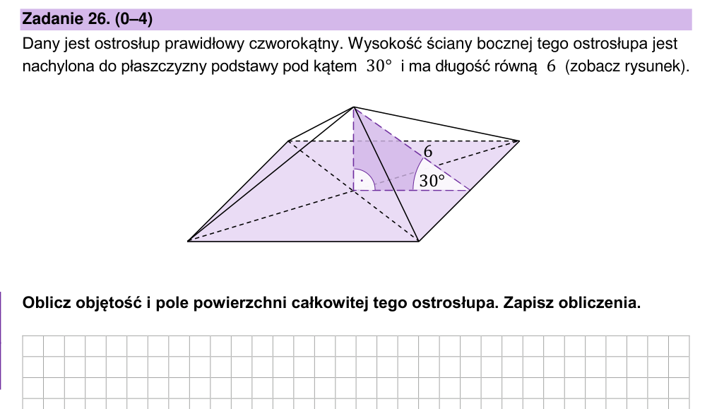 Zadanie 26 z arkusza CKE, maj 2023 (oryginał)