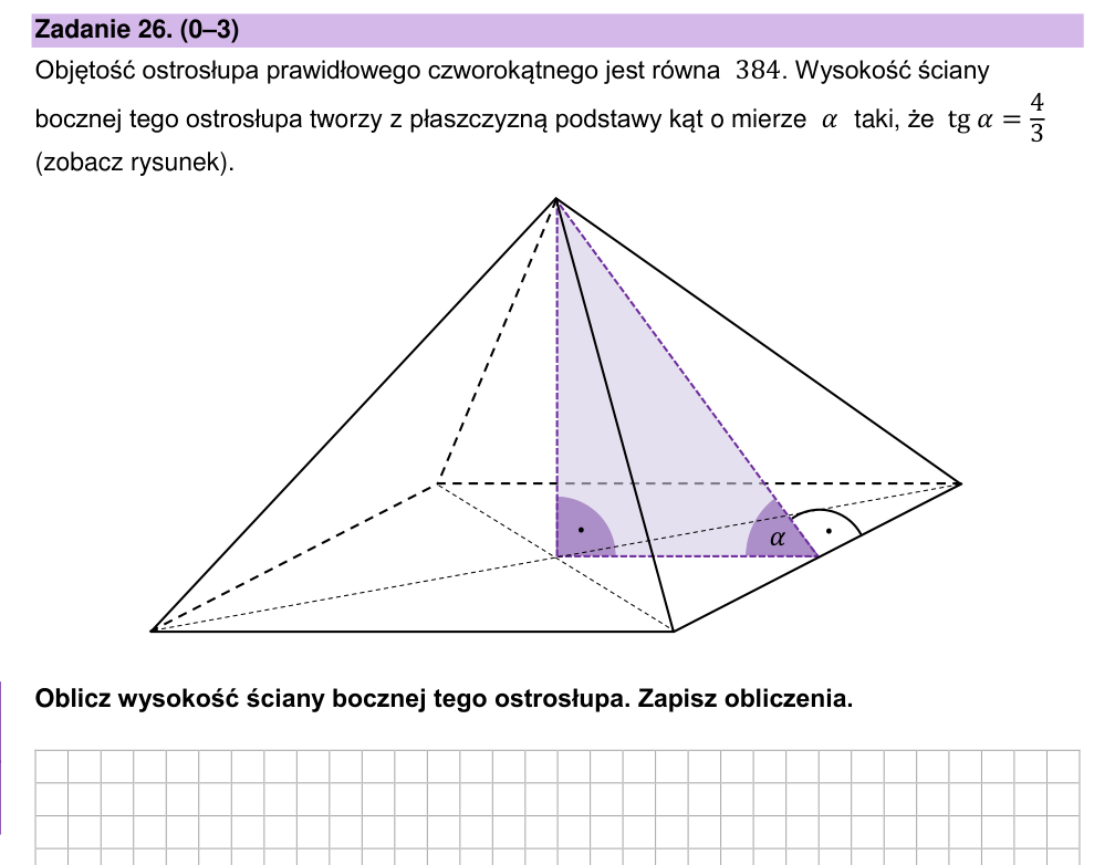Zadanie 26 z arkusza CKE, grudzień 2023 (oryginał)