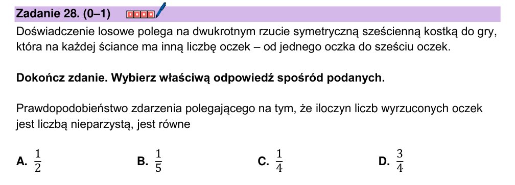Zadanie 28 z arkusza CKE, grudzień 2023 (oryginał)