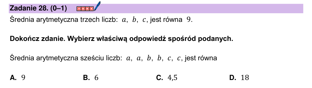 Zadanie 28 z arkusza CKE, maj 2024 (oryginał)