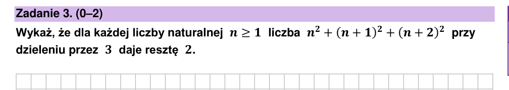 Zadanie 3 z arkusza CKE, maj 2024 (oryginał)
