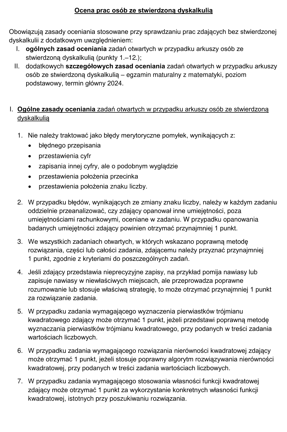 Przykładowe rozwiązanie CKE do zadania 31