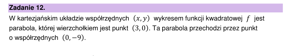 Zadanie 12.1 z arkusza CKE, grudzień 2024 (oryginał)