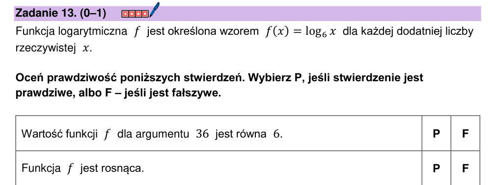 Zadanie 13 z arkusza CKE, grudzień 2024 (oryginał)