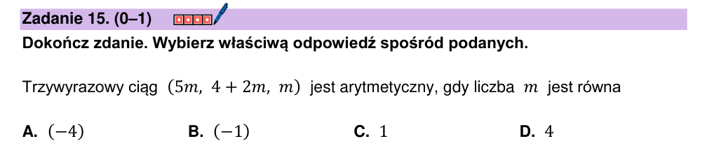 Zadanie 15 z arkusza CKE, grudzień 2024 (oryginał)