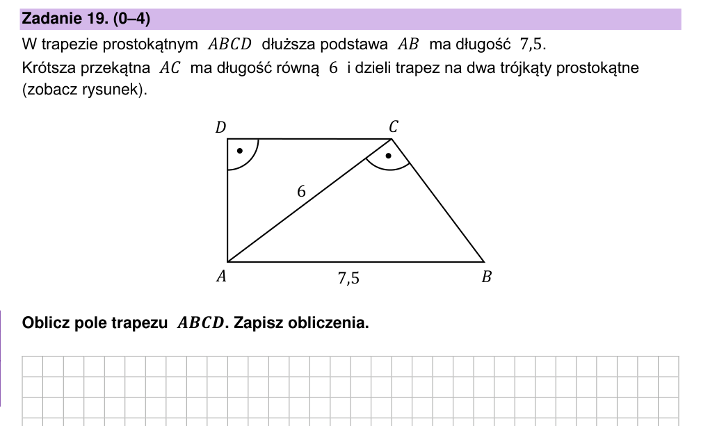 Zadanie 19 z arkusza CKE, grudzień 2024 (oryginał)