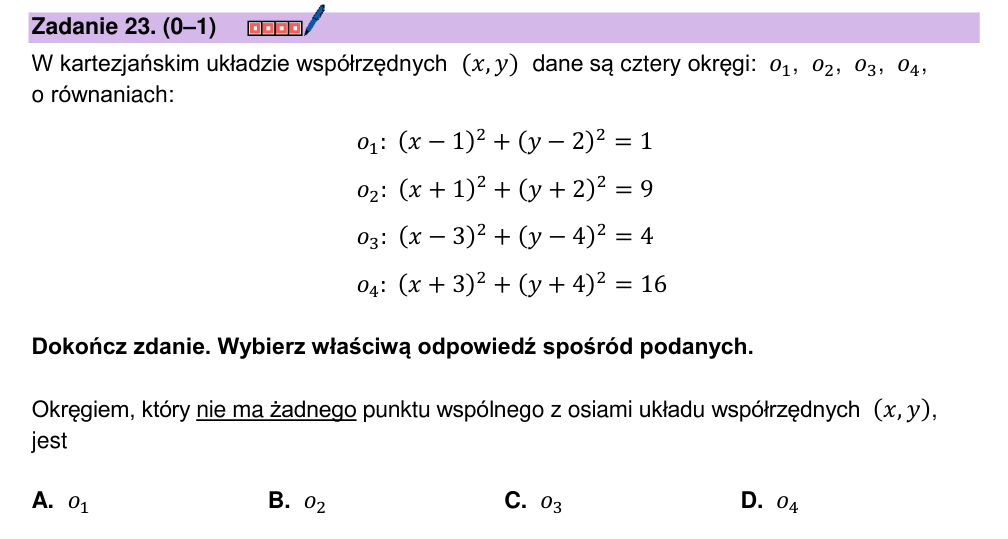 Zadanie 23 z arkusza CKE, grudzień 2024 (oryginał)
