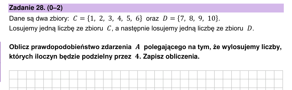 Zadanie 28 z arkusza CKE, grudzień 2024 (oryginał)