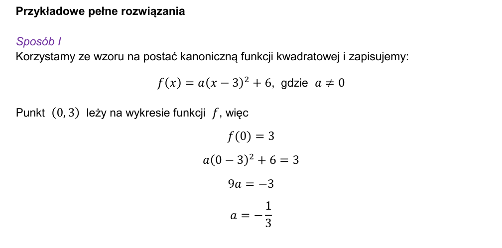 Przykładowe rozwiązanie CKE do zadania 12.1