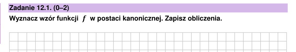Zadanie 12.1 z arkusza CKE, maj 2025 (oryginał)