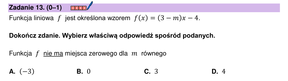 Zadanie 13 z arkusza CKE, maj 2025 (oryginał)
