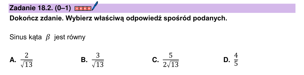 Zadanie 18.2 z arkusza CKE, maj 2025 (oryginał)