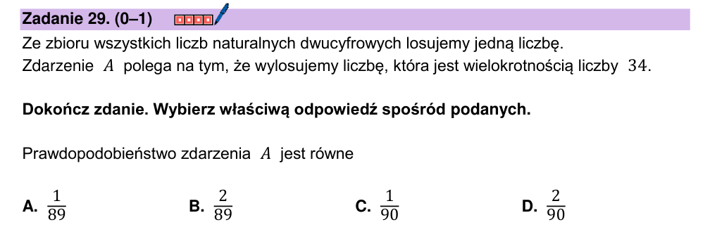 Zadanie 29 z arkusza CKE, marzec 2026 (oryginał)