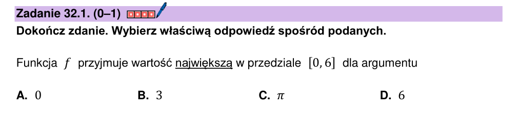 Zadanie 32.1 z arkusza CKE, marzec 2026 (oryginał)