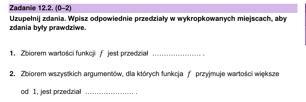 Zadanie 12.2 z arkusza CKE, maj 2026 (oryginał)