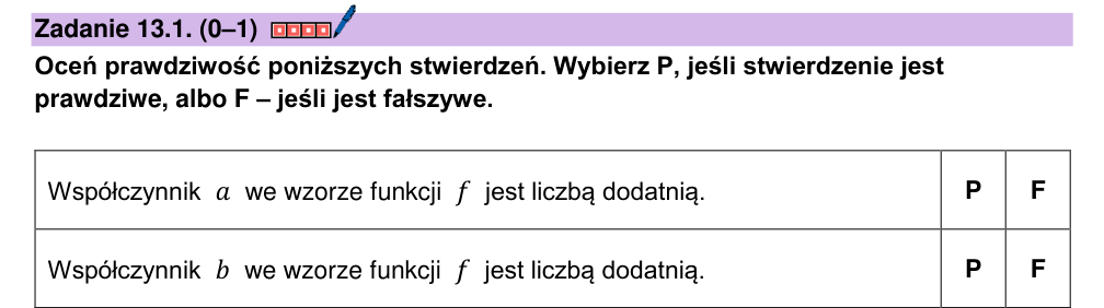 Zadanie 13.1 z arkusza CKE, maj 2026 (oryginał)