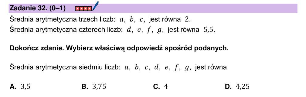 Zadanie 32 z arkusza CKE, maj 2026 (oryginał)