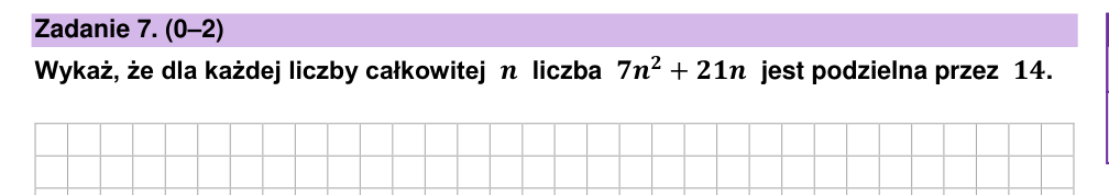 Zadanie 7 z arkusza CKE, maj 2026 (oryginał)