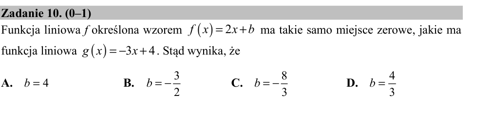 Zadanie 10 z arkusza CKE, maj 2015 (oryginał)