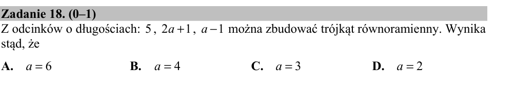 Zadanie 18 z arkusza CKE, maj 2016 (oryginał)