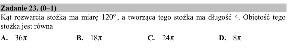 Zadanie 23 z arkusza CKE, maj 2016 (oryginał)