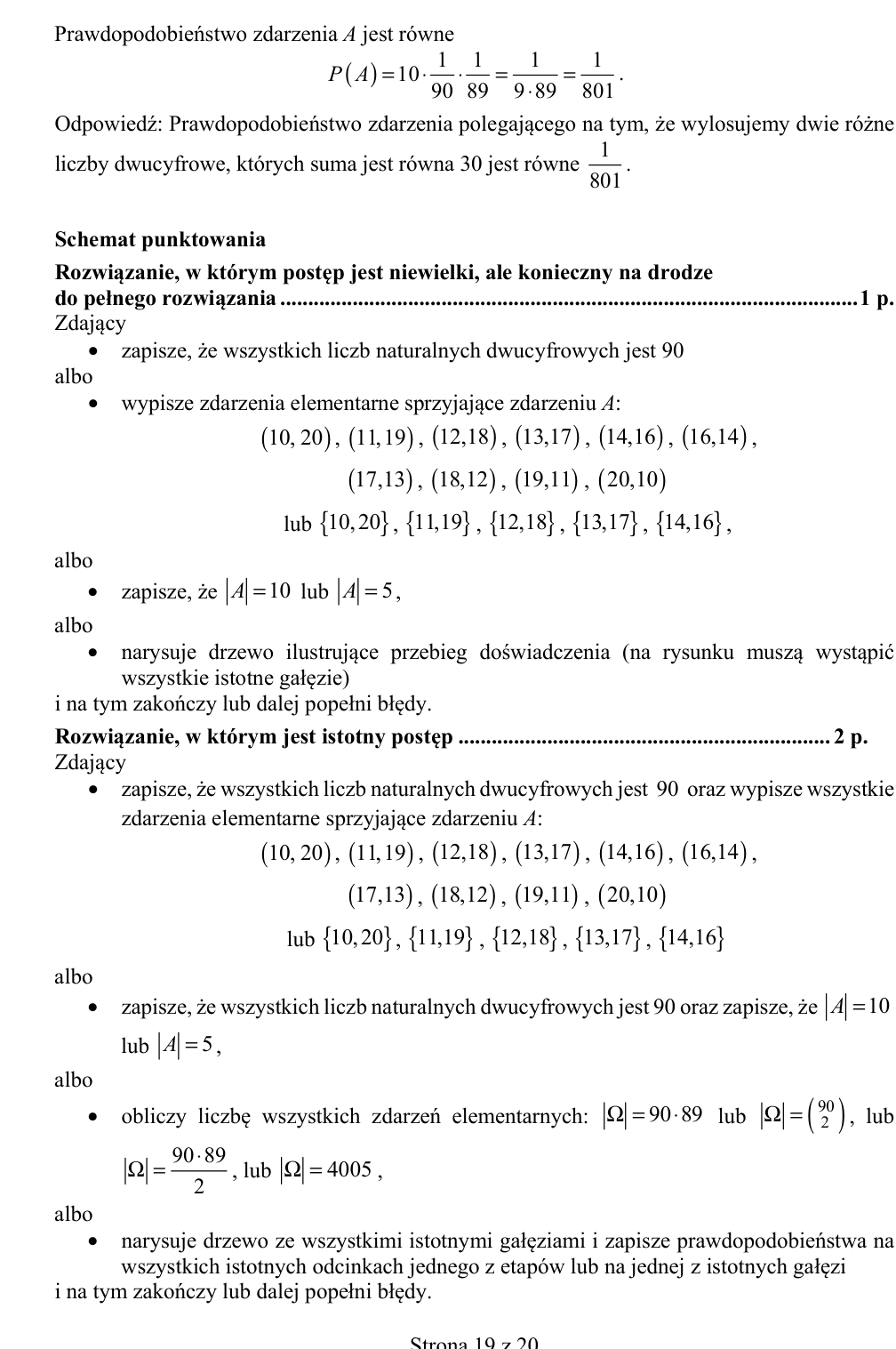 Przykładowe rozwiązanie CKE do zadania 34