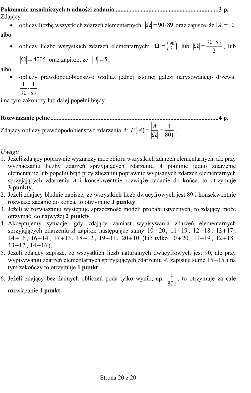 Przykładowe rozwiązanie CKE do zadania 34