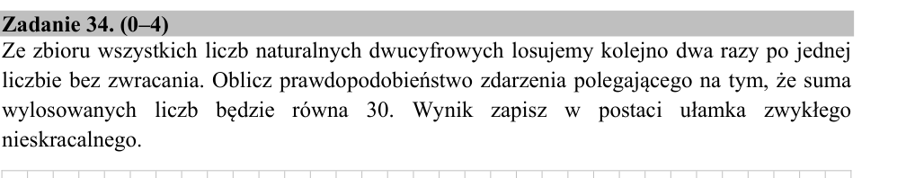 Zadanie 34 z arkusza CKE, maj 2016 (oryginał)