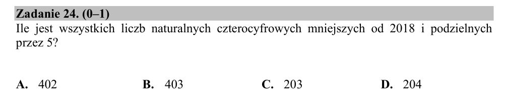 Zadanie 24 z arkusza CKE, maj 2018 (oryginał)
