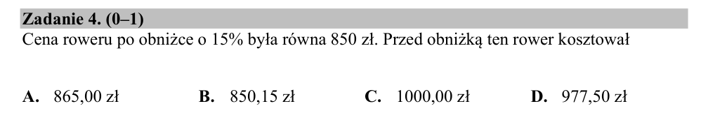 Zadanie 4 z arkusza CKE, maj 2018 (oryginał)