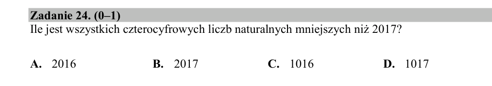 Zadanie 24 z arkusza CKE, marzec 2020 (oryginał)