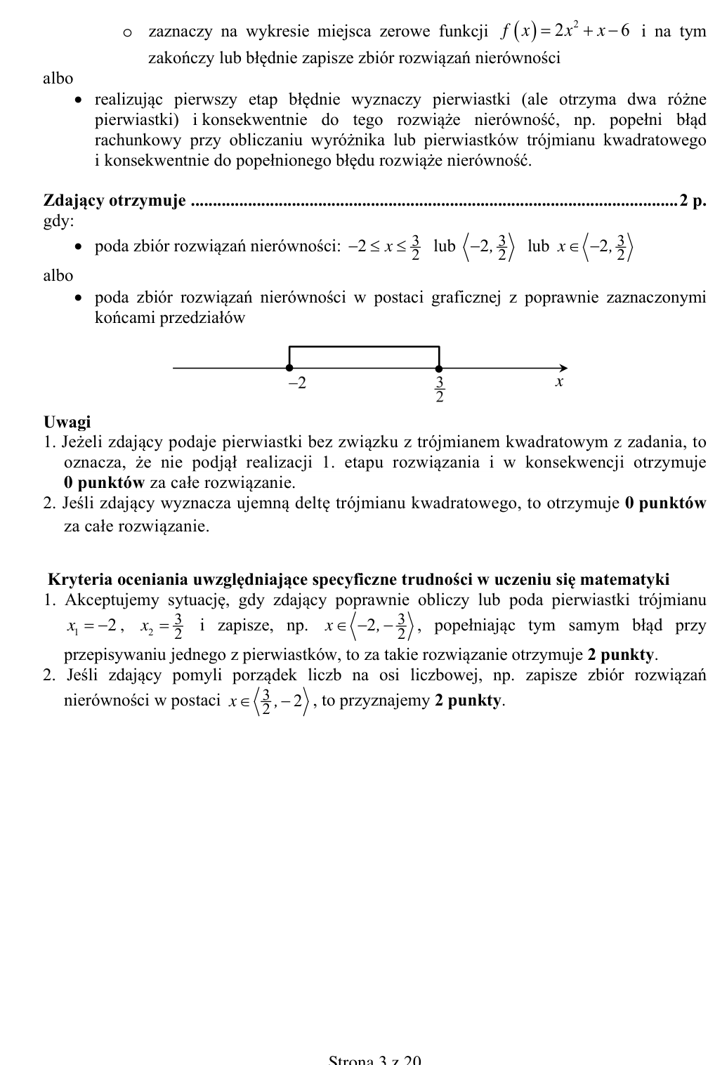 Przykładowe rozwiązanie CKE do zadania 26