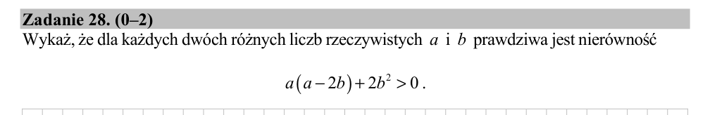 Zadanie 28 z arkusza CKE, czerwiec 2020 (oryginał)