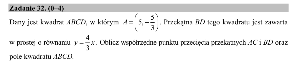 Zadanie 32 z arkusza CKE, czerwiec 2020 (oryginał)