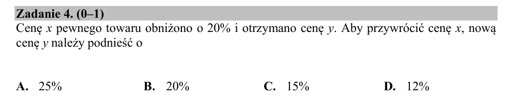 Zadanie 4 z arkusza CKE, czerwiec 2020 (oryginał)