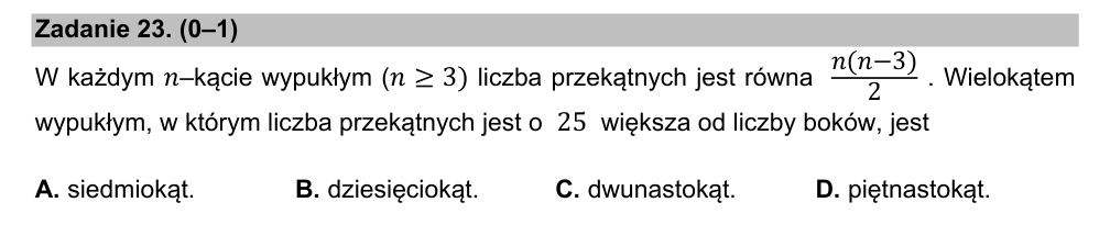 Zadanie 23 z arkusza CKE, maj 2021 (oryginał)