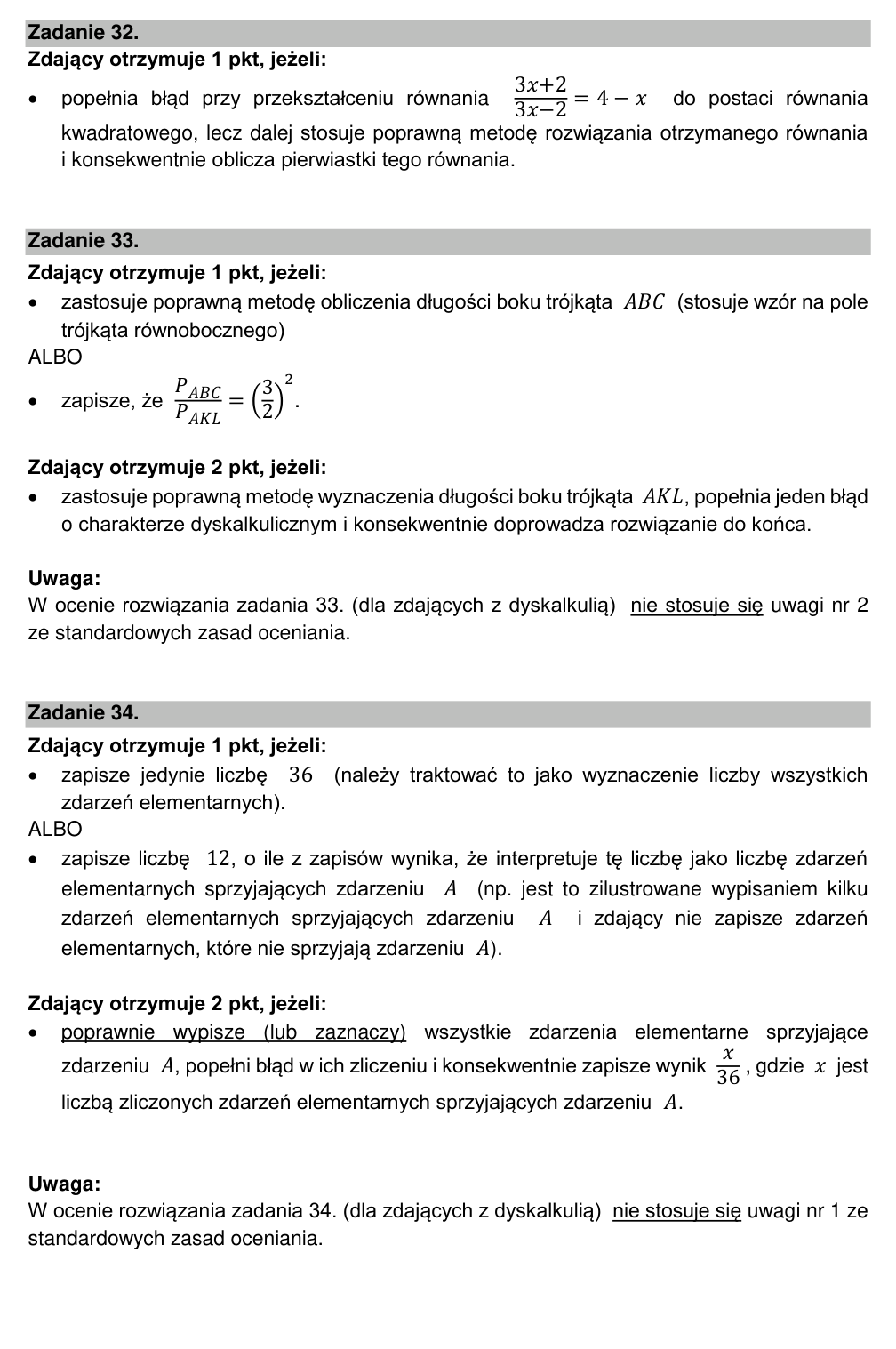 Przykładowe rozwiązanie CKE do zadania 35