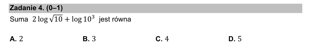 Zadanie 4 z arkusza CKE, maj 2021 (oryginał)