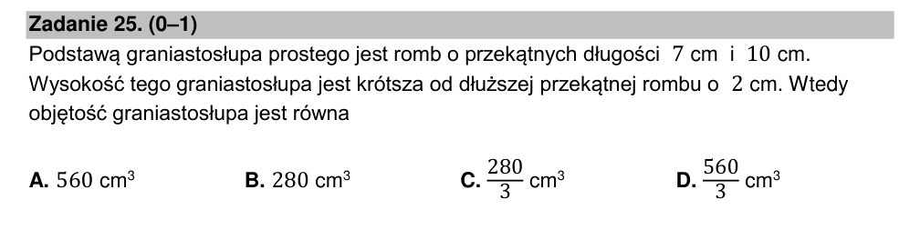 Zadanie 25 z arkusza CKE, maj 2022 (oryginał)